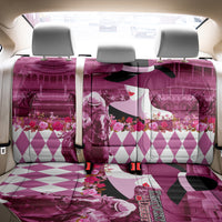 Kentucky Racing Horses Derby Hat Lady Back Car Seat Cover Churchill Downs and Roses Pink Out - Wonder Print Shop