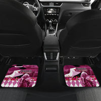 Kentucky Racing Horses Derby Hat Lady Car Mats Churchill Downs and Roses Pink Out - Wonder Print Shop