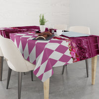 Kentucky Racing Horses Derby Hat Lady Tablecloth Churchill Downs and Roses Pink Out - Wonder Print Shop