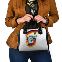 German Unity Day Shoulder Handbag Germany Flag with Eagle Head and Emblem