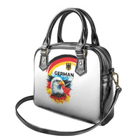 German Unity Day Shoulder Handbag Germany Flag with Eagle Head and Emblem