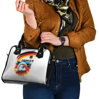 German Unity Day Shoulder Handbag Germany Flag with Eagle Head and Emblem