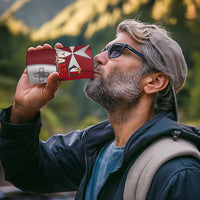 Malta Independence Day 4 in 1 Can Cooler Tumbler National Flag with Maltese Cross and Emblem