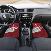 Malta Independence Day Car Mats National Flag with Maltese Cross and Emblem