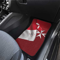 Malta Independence Day Car Mats National Flag with Maltese Cross and Emblem
