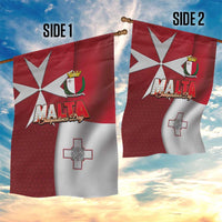Malta Independence Day Garden Flag National Flag with Maltese Cross and Emblem