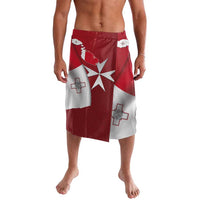 Malta Independence Day Lavalava National Flag with Maltese Cross and Emblem