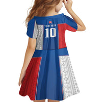 Custom Slovakia Football 2024 Go Champion Family Matching Off Shoulder Maxi Dress and Hawaiian Shirt - Wonder Print Shop