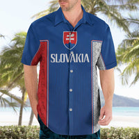Custom Slovakia Football 2024 Go Champion Hawaiian Shirt - Wonder Print Shop
