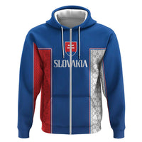 Custom Slovakia Football 2024 Go Champion Hoodie - Wonder Print Shop