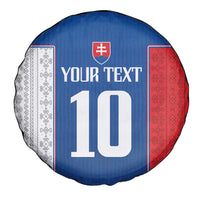 Custom Slovakia Football 2024 Go Champion Spare Tire Cover - Wonder Print Shop