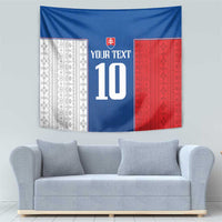 Custom Slovakia Football 2024 Go Champion Tapestry - Wonder Print Shop