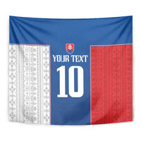 Custom Slovakia Football 2024 Go Champion Tapestry - Wonder Print Shop