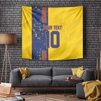 Custom Romania Football 2024 Go Champion Tapestry - Wonder Print Shop