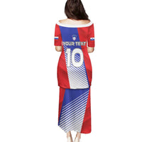 Custom Slovenia Football 2024 Go Champion Family Matching Puletasi and Hawaiian Shirt - Wonder Print Shop