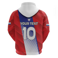 Custom Slovenia Football 2024 Go Champion Zip Hoodie - Wonder Print Shop