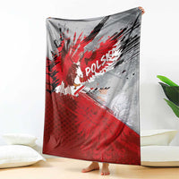 Polska Eagle Blanket Poland Sporty Grunge Style - Wonder Print Shop