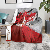 Polska Eagle Blanket Poland Sporty Grunge Style - Wonder Print Shop