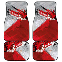 Polska Eagle Car Mats Poland Sporty Grunge Style - Wonder Print Shop
