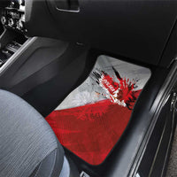 Polska Eagle Car Mats Poland Sporty Grunge Style - Wonder Print Shop