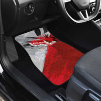 Polska Eagle Car Mats Poland Sporty Grunge Style - Wonder Print Shop
