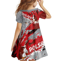 Polska Eagle Family Matching Long Sleeve Bodycon Dress and Hawaiian Shirt Poland Sporty Grunge Style - Wonder Print Shop