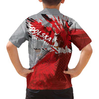 Polska Eagle Family Matching Puletasi and Hawaiian Shirt Poland Sporty Grunge Style - Wonder Print Shop