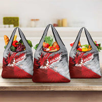 Polska Eagle Grocery Bag Poland Sporty Grunge Style - Wonder Print Shop