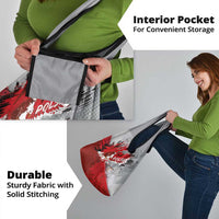 Polska Eagle Grocery Bag Poland Sporty Grunge Style - Wonder Print Shop