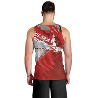 Polska Eagle Men Tank Top Poland Sporty Grunge Style - Wonder Print Shop