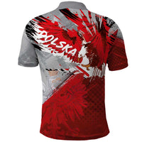Polska Eagle Polo Shirt Poland Sporty Grunge Style - Wonder Print Shop