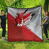 Polska Eagle Quilt Poland Sporty Grunge Style - Wonder Print Shop