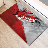 Polska Eagle Rubber Doormat Poland Sporty Grunge Style - Wonder Print Shop