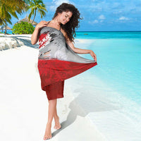 Polska Eagle Sarong Poland Sporty Grunge Style - Wonder Print Shop