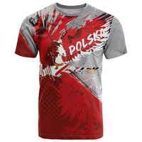 Polska Eagle T Shirt Poland Sporty Grunge Style - Wonder Print Shop