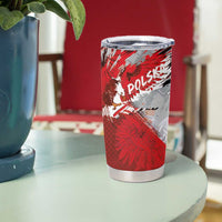 Polska Eagle Tumbler Cup Poland Sporty Grunge Style - Wonder Print Shop