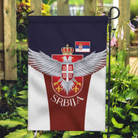 Serbia Garden Flag Double Headed Eage Emblem Sporty - Wonder Print Shop