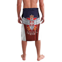 Serbia Lavalava Double Headed Eage Emblem Sporty - Wonder Print Shop