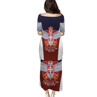 Serbia Puletasi Double Headed Eage Emblem Sporty - Wonder Print Shop