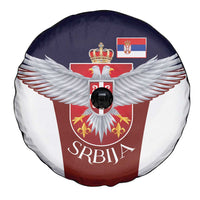 Serbia Spare Tire Cover Double Headed Eage Emblem Sporty - Wonder Print Shop