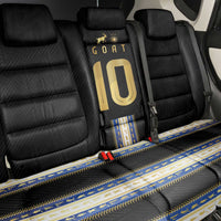 Argentina Football Back Car Seat Cover GOAT-Pride of La Albiceleste