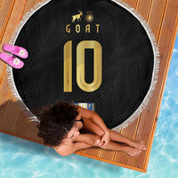 Argentina Football Beach Blanket GOAT-Pride of La Albiceleste