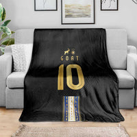 Argentina Football Blanket GOAT-Pride of La Albiceleste