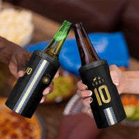 Argentina Football 4 in 1 Can Cooler Tumbler GOAT-Pride of La Albiceleste