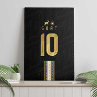 Argentina Football Canvas Wall Art GOAT-Pride of La Albiceleste