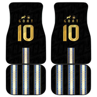 Argentina Football Car Mats GOAT-Pride of La Albiceleste