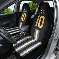 Argentina Football Car Seat Cover GOAT-Pride of La Albiceleste