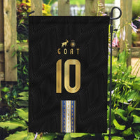 Argentina Football Garden Flag GOAT-Pride of La Albiceleste