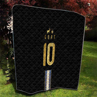 Argentina Football Quilt GOAT-Pride of La Albiceleste