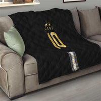 Argentina Football Quilt GOAT-Pride of La Albiceleste